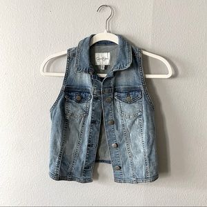 Jessica Simpson Denim Vest